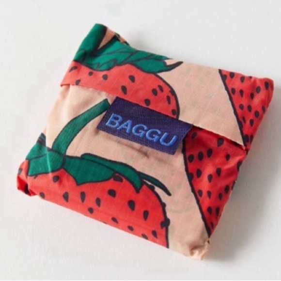 BAGGU Reusable Baby Bag - Strawberry - Picture 3 of 3